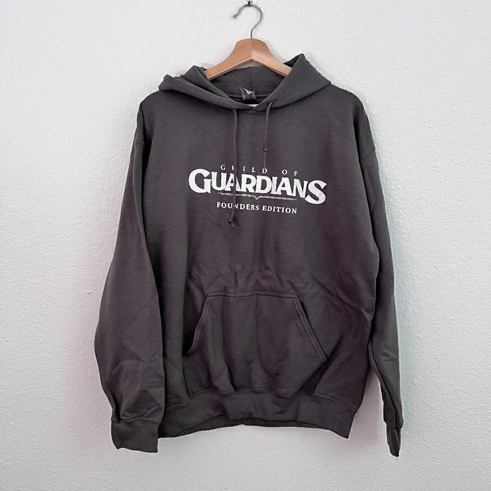 NEW Guild of Guardians Founders Edition NFT Gray Sweatshirt Hoodie M‌‌‌‌‌‍‍‍‍‍‍‍